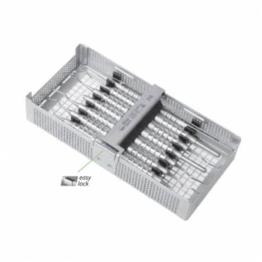 Set Instrumental Profilaxis 7 piezas y bandeja Deve Med